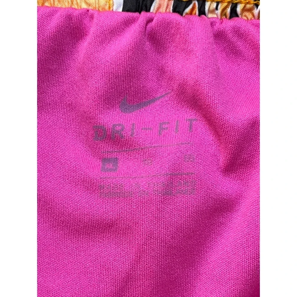 Nike Dri-Fit‎ Size XL Girls Tempo Shorts Athletic Running Pink Orange Lined
